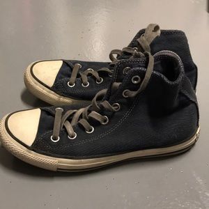 CONVERSE navy blue corduroy